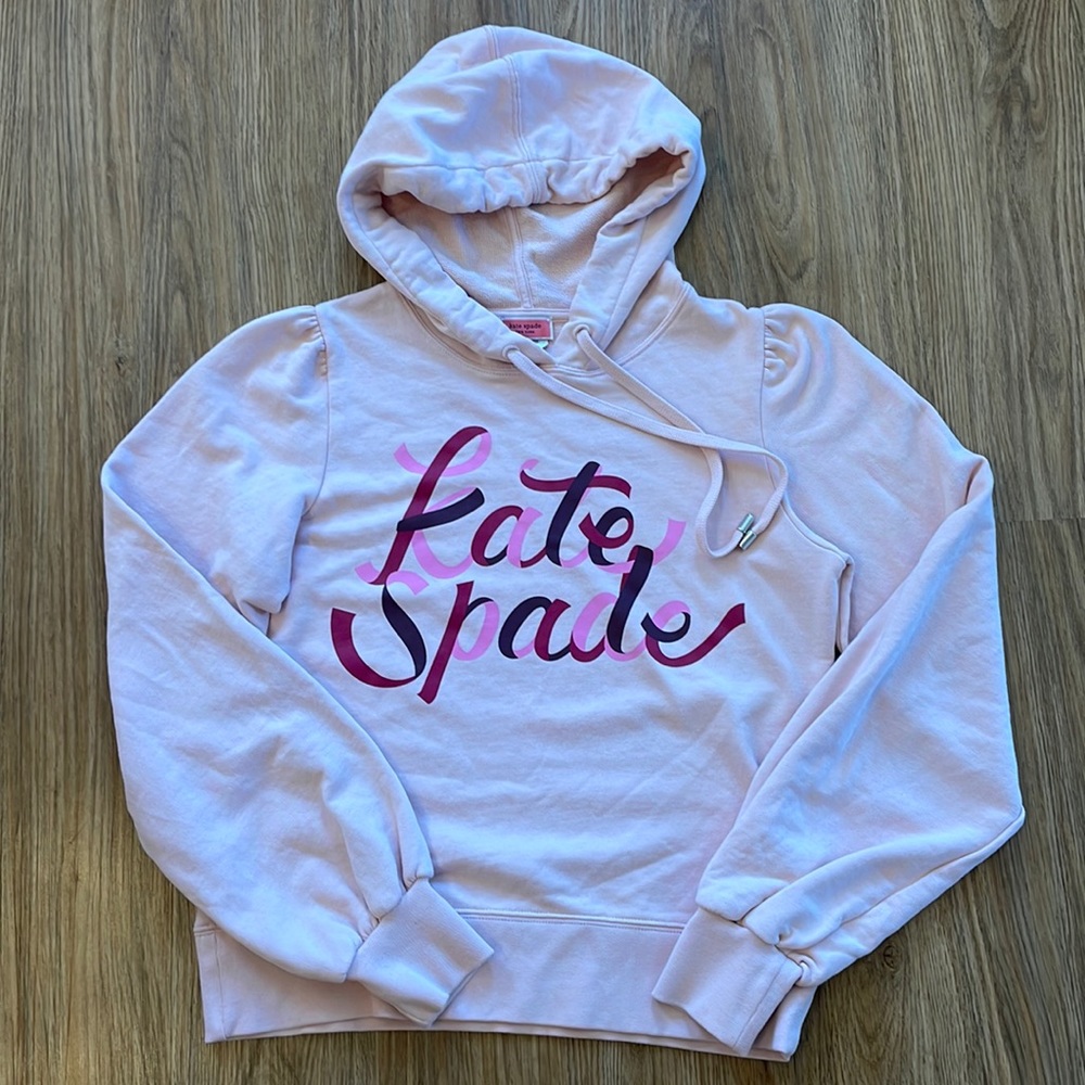 Kate Spade Pink Sweatshirt. Size medium